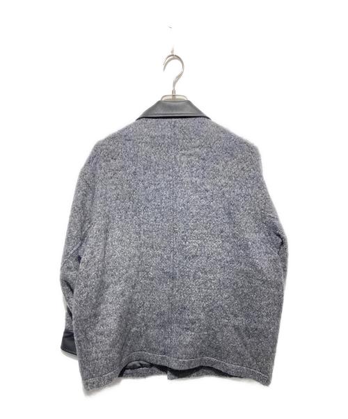 UNITED TOKYO（ユナイテッドトーキョー）UNITED TOKYO (ユナイテッドトーキョー) ヒートモヘアレザーブルゾン グレー サイズ:1の古着・服飾アイテム