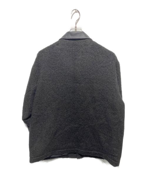 UNITED TOKYO（ユナイテッドトーキョー）UNITED TOKYO (ユナイテッドトーキョー) ヒートモヘアレザーブルゾン ブラック サイズ:1の古着・服飾アイテム