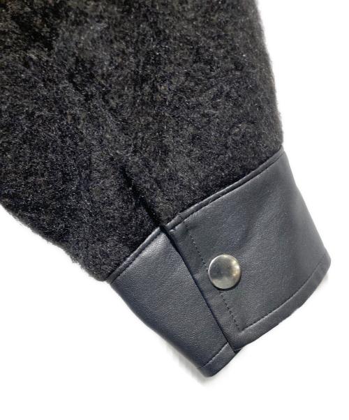 UNITED TOKYO（ユナイテッドトーキョー）UNITED TOKYO (ユナイテッドトーキョー) ヒートモヘアレザーブルゾン ブラック サイズ:1の古着・服飾アイテム