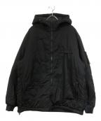 STONE ISLANDストーンアイランド）の古着「Garment Dyed Crinkle Reps R-NY with PRIMALOFT」｜ブラック
