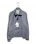 TOMORROW LAND（トゥモローランド）の古着「シルクウールダブルフェイス シャツブルゾン」｜グレー