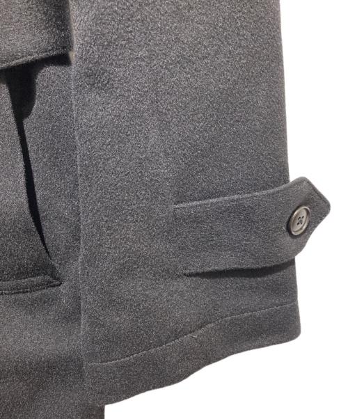 SHIPS（シップス）SHIPS (シップス) LORO PIANA STORMSYSTEM 比翼コート ブラック サイズ:Mの古着・服飾アイテム