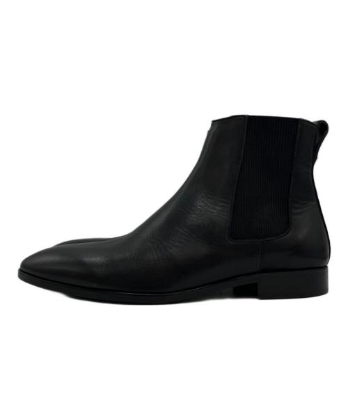 BURBERRY BLACK LABEL（バーバリーブラックレーベル）BURBERRY BLACK LABEL (バーバリーブラックレーベル) サイドゴアブーツ ブラック サイズ:26cmの古着・服飾アイテム
