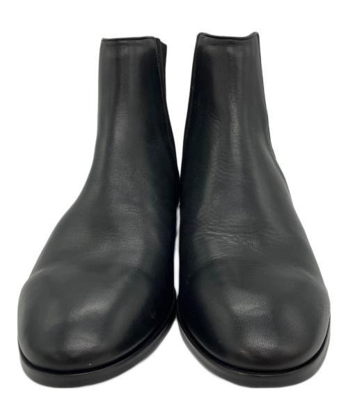BURBERRY BLACK LABEL（バーバリーブラックレーベル）BURBERRY BLACK LABEL (バーバリーブラックレーベル) サイドゴアブーツ ブラック サイズ:26cmの古着・服飾アイテム