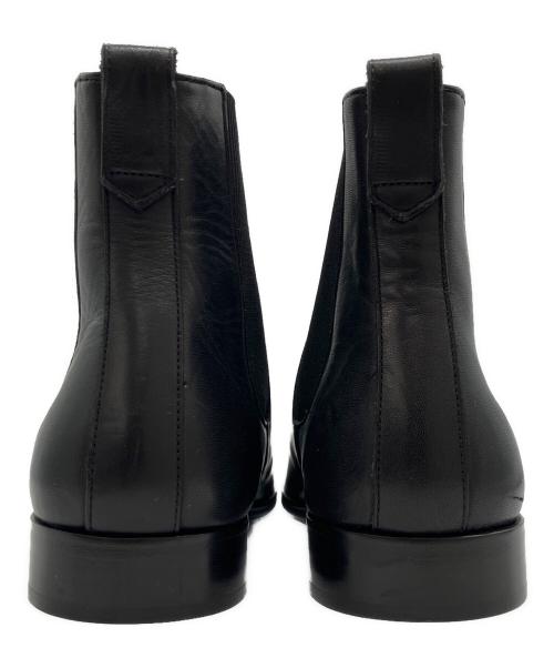 BURBERRY BLACK LABEL（バーバリーブラックレーベル）BURBERRY BLACK LABEL (バーバリーブラックレーベル) サイドゴアブーツ ブラック サイズ:26cmの古着・服飾アイテム