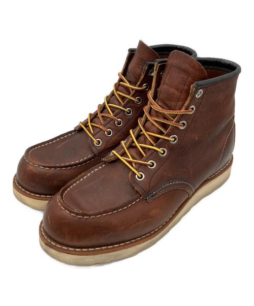 RED WING（レッドウィング）RED WING (レッドウィング) 6-inch Classic Moc ブラウン サイズ:8の古着・服飾アイテム