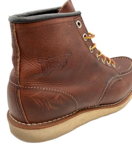RED WING（レッドウィング）RED WING (レッドウィング) 6-inch Classic Moc ブラウン サイズ:8の古着・服飾アイテム