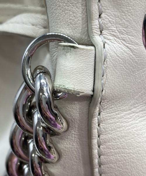 J&M DAVIDSON（ジェイ＆エム デヴィッドソン）J&M DAVIDSON (ジェイ＆エム デヴィッドソン) ミディアム フリンジ カーニバル ショルダーバッグ ホワイトの古着・服飾アイテム