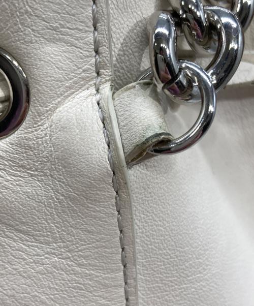 J&M DAVIDSON（ジェイ＆エム デヴィッドソン）J&M DAVIDSON (ジェイ＆エム デヴィッドソン) ミディアム フリンジ カーニバル ショルダーバッグ ホワイトの古着・服飾アイテム