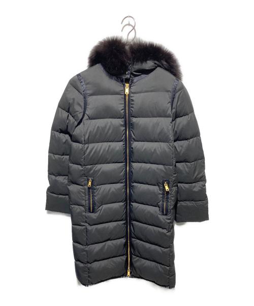 MACKINTOSH（マッキントッシュ）MACKINTOSH (マッキントッシュ) ファー付ダウンコート ブラック サイズ:34の古着・服飾アイテム