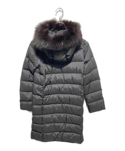 MACKINTOSH（マッキントッシュ）MACKINTOSH (マッキントッシュ) ファー付ダウンコート ブラック サイズ:34の古着・服飾アイテム