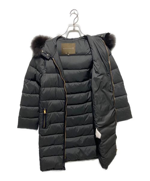 MACKINTOSH（マッキントッシュ）MACKINTOSH (マッキントッシュ) ファー付ダウンコート ブラック サイズ:34の古着・服飾アイテム