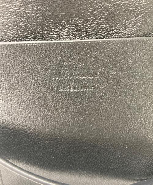 JIL SANDER（ジルサンダー）JIL SANDER (ジルサンダー) リバーシブルドローストリングバッグ ブラック×アイボリーの古着・服飾アイテム