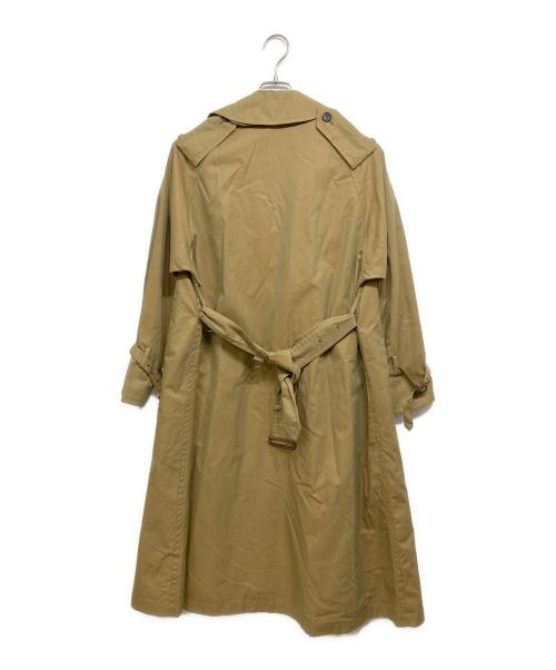 AURALEE（オーラリー）AURALEE (オーラリー) FINX CHAMBRAY BIG TRENCH COAT ベージュの古着・服飾アイテム