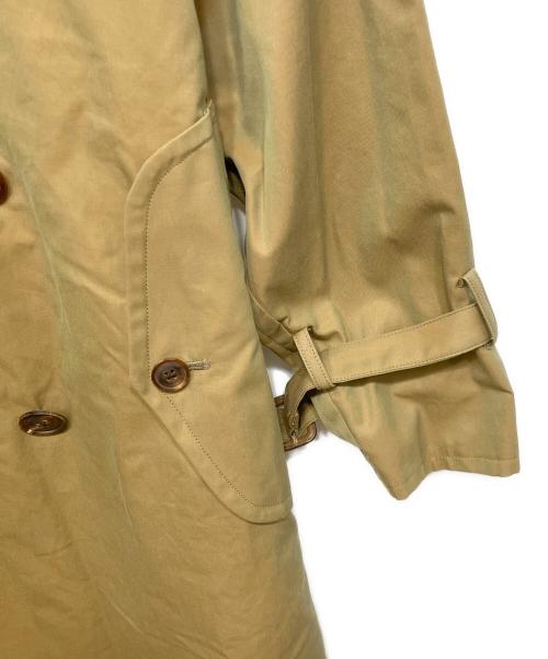 AURALEE（オーラリー）AURALEE (オーラリー) FINX CHAMBRAY BIG TRENCH COAT ベージュの古着・服飾アイテム