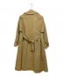 AURALEE (オーラリー) FINX CHAMBRAY BIG TRENCH COAT ベージュ：18000円
