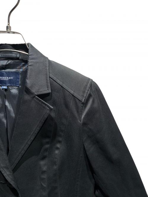 BURBERRY LONDON（バーバリーロンドン）BURBERRY LONDON (バーバリーロンドン) テーラードジャケット ブラック サイズ:40の古着・服飾アイテム