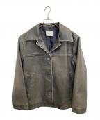 SLYスライ）の古着「Ngm.S SOUTIEN COLLAR ジャケット」｜ブラック