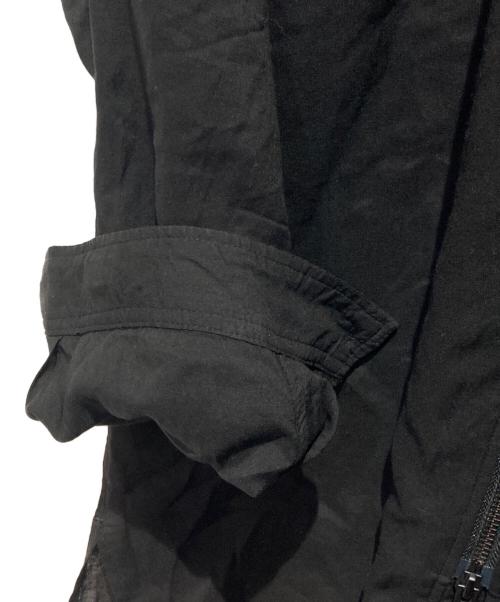 Yohji Yamamoto pour homme（ヨウジヤマモト プールオム）Yohji Yamamoto pour homme (ヨウジヤマモト プールオム) フーデットロングシャツ ブラック サイズ:2の古着・服飾アイテム