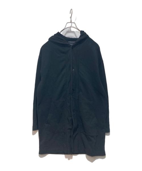 REGULATION Yohji Yamamoto（レギュレーションヨウジヤマモト）REGULATION Yohji Yamamoto (レギュレーションヨウジヤマモト) ロングジップパーカー ブラック サイズ:2の古着・服飾アイテム