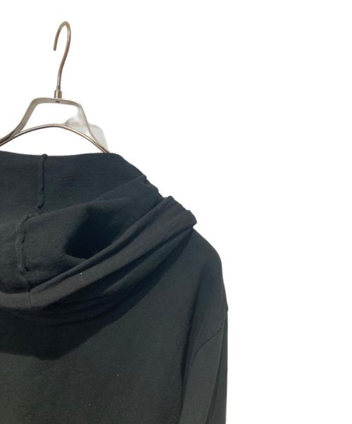 REGULATION Yohji Yamamoto（レギュレーションヨウジヤマモト）REGULATION Yohji Yamamoto (レギュレーションヨウジヤマモト) ロングジップパーカー ブラック サイズ:2の古着・服飾アイテム