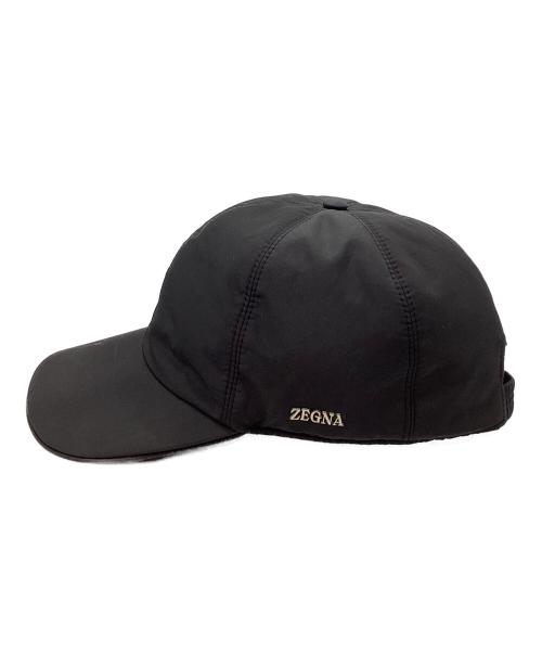 ZEGNA（ゼニア）ZEGNA (ゼニア) ベースボールキャップ ブラックの古着・服飾アイテム