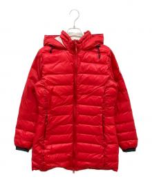 CANADA GOOSE（カナダグース）の古着「Camp Hooded Jacket」｜レッド