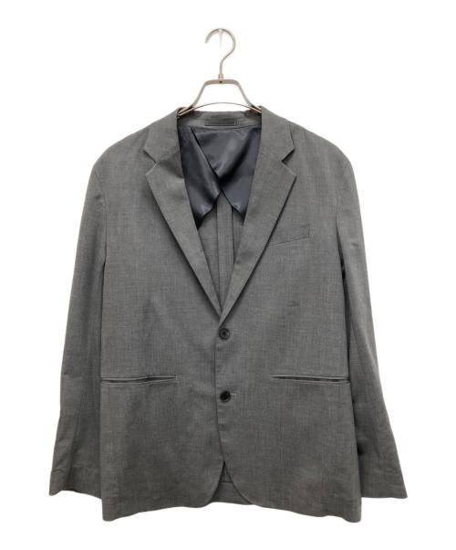 nano・universe（ナノ・ユニバース）nano・universe (ナノ・ユニバース) FLOW LINEN セットアップ グレー サイズ:Sの古着・服飾アイテム