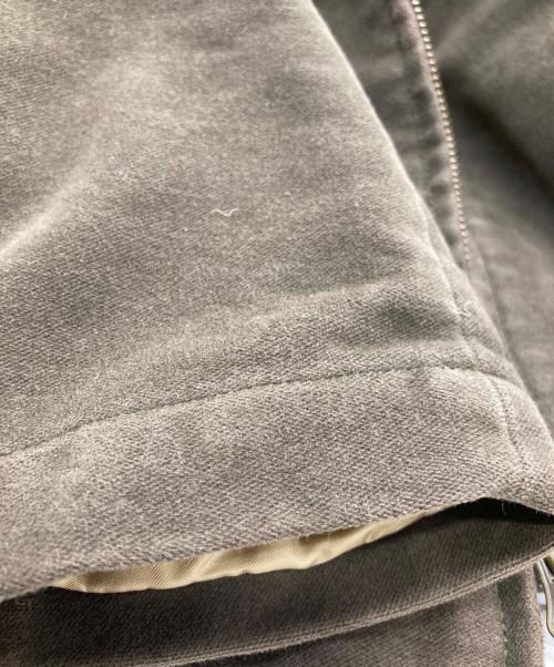 CHAPS RALPH LAUREN（チャップス ラルフローレン）CHAPS RALPH LAUREN (チャップス ラルフローレン) ベロアタッチスイングトップ オリーブ サイズ:Lの古着・服飾アイテム