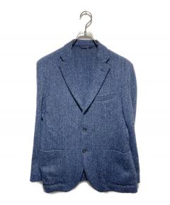 ISAIA イザイア 3者混ジャケット 中古・古着通販】ISAIA (イザイア) cortina カシミヤ混3Bジャケット