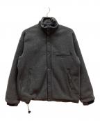 mont-bellモンベル）の古着「ボアスナップジャケット」｜グレー