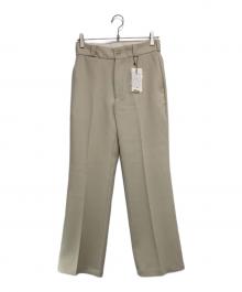 THE SHINZONE（ザ シンゾーン）の古着「CENTER PRESS PANTS」｜アイボリー