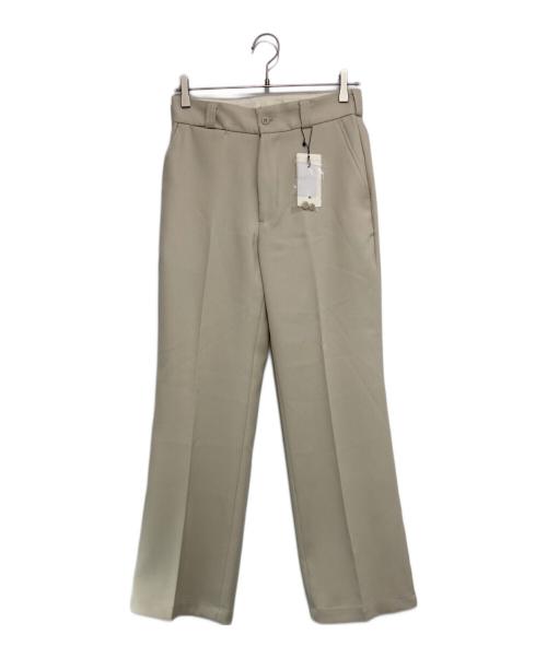 THE SHINZONE（ザ シンゾーン）THE SHINZONE (ザ シンゾーン) CENTER PRESS PANTS アイボリー サイズ:36 未使用品の古着・服飾アイテム