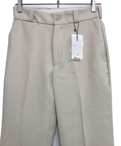 THE SHINZONE（ザ シンゾーン）THE SHINZONE (ザ シンゾーン) CENTER PRESS PANTS アイボリー サイズ:36 未使用品の古着・服飾アイテム