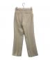 THE SHINZONE (ザ シンゾーン) CENTER PRESS PANTS アイボリー サイズ:36 未使用品：10000円