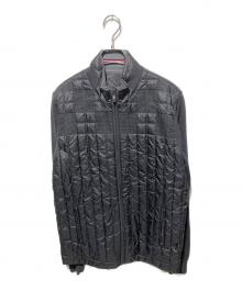 dunhill（ダンヒル）の古着「袖切替キルティングジャケット」｜ブラック