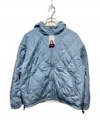 X-GIRLエックスガール）の古着「FACE PATCH REVERSIBLE JACKET」｜ブルー