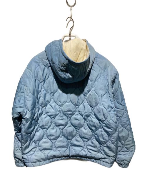 X-GIRL（エックスガール）X-girl (エックスガール) FACE PATCH REVERSIBLE JACKET ブルー サイズ:M 未使用品の古着・服飾アイテム