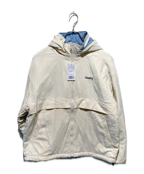 X-GIRL（エックスガール）X-girl (エックスガール) FACE PATCH REVERSIBLE JACKET ブルー サイズ:M 未使用品の古着・服飾アイテム