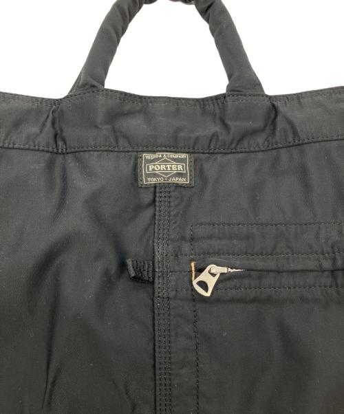 PORTER（ポーター）PORTER (ポーター) MILE 2WAY TOTE BAG(L) ブラックの古着・服飾アイテム