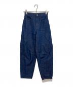 theoryセオリー）の古着「RELAXED DENIM DROP CURVE PNT D」｜インディゴ