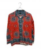 MOJITOモヒート）の古着「BANDANNA ABSHINTH SHIRTS」｜レッド