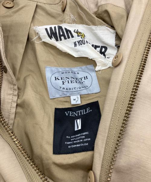 kenneth field（ケネスフィールド）KENNETH FIELD (ケネスフィールド) ARCH (アーチ) M65フィールドジャケット ベージュ サイズ:Mの古着・服飾アイテム