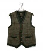 POLO RALPH LAURENポロ・ラルフローレン）の古着「ニットベスト」｜グリーン