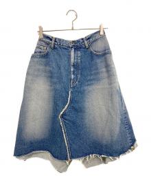 MADISON BLUE（マディソンブルー）の古着「5POCKET REMAKE A-LINE SK DENIM」｜インディゴ