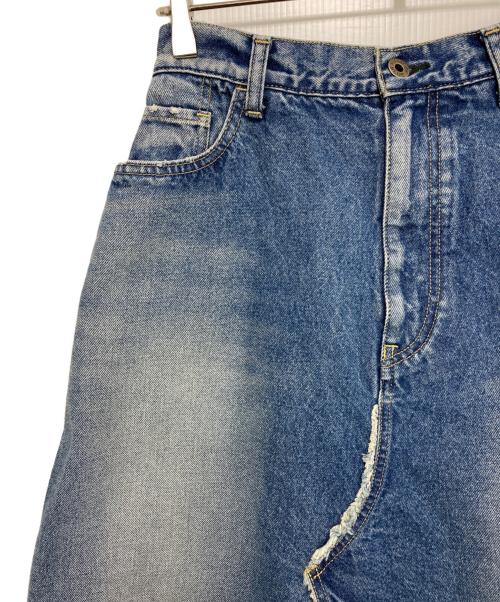 MADISON BLUE（マディソンブルー）MADISON BLUE (マディソンブルー) 5POCKET REMAKE A-LINE SK DENIM インディゴ サイズ:00（XS)の古着・服飾アイテム