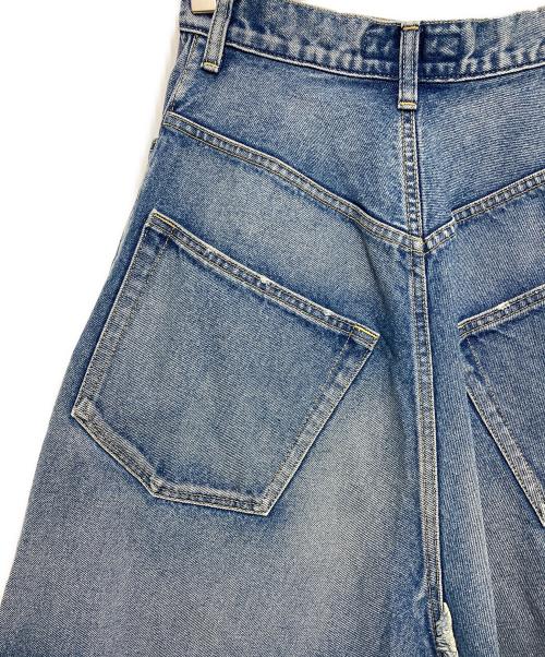 MADISON BLUE（マディソンブルー）MADISON BLUE (マディソンブルー) 5POCKET REMAKE A-LINE SK DENIM インディゴ サイズ:00（XS)の古着・服飾アイテム