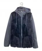 Lisa conteリサコンテ）の古着「ボアジャケット」｜ネイビー