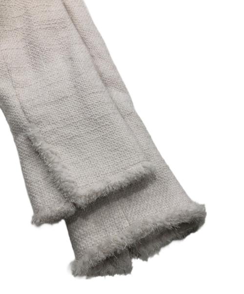 BEIGE（ベイジ）BEIGE (ベイジ) CAMBON/ツイードジャケット アイボリー サイズ:2の古着・服飾アイテム