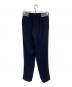 BORDERS at BALCONY (ボーダーズアットバルコニー) TAPERD PANTS ネイビー サイズ:36 (S）：7000円
